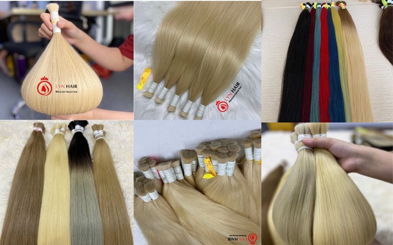 Wholesale human bulk hair extensions - Lyn Hair Factory