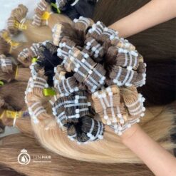 real hair tape in extensions