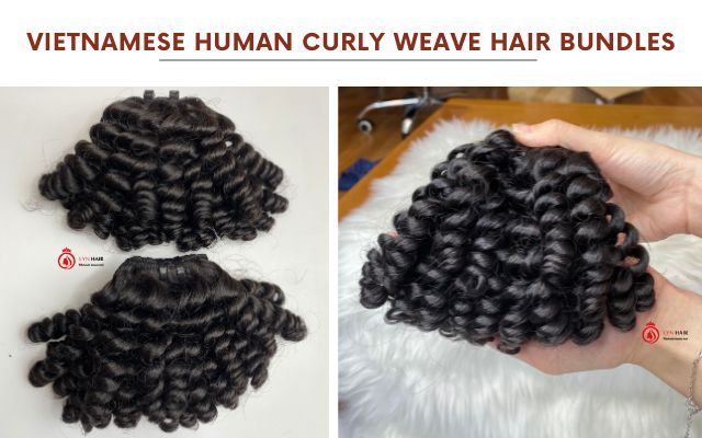 Human Curly Weave Hair Bundles