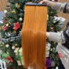 Orange bundles with a closure - High quality human hair