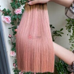 Light Pink Ombre Hair