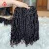 Pixel curly 4x6 human hair extension 20 inch