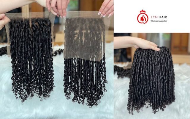 Pixel curly 4x6 human hair extension 20 inch