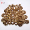 Body wavy u tip hair extensions