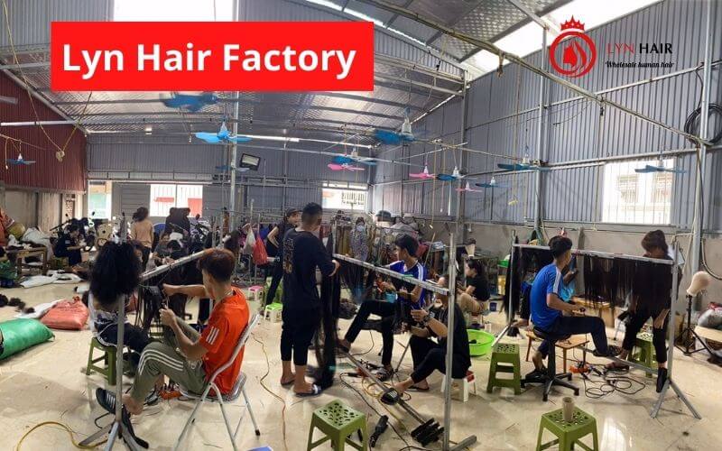 Indian vs Vietnamese hair factory scale