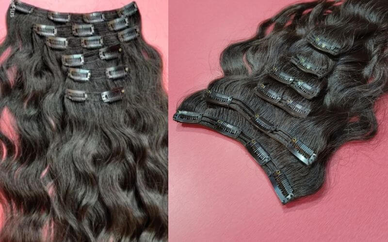 Indian Hair Extensions Clip In