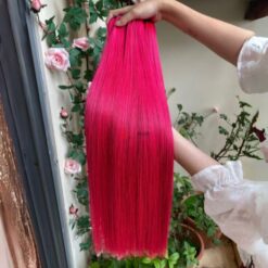 Bonestraight Pink Hair Bundles