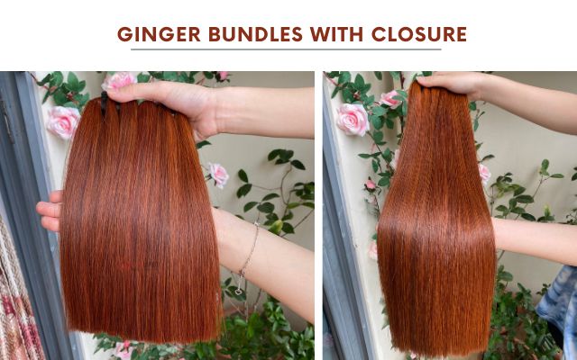 Ginger Bundles With Closure