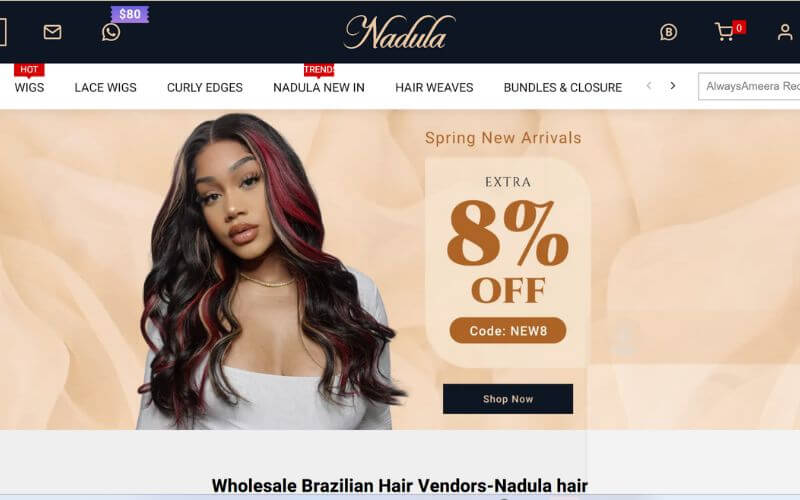 Nadula- premium quality Brazilian hair supplier