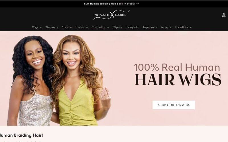 Private Label Extensions - Wholesale hair vendors in Atlanta Ga