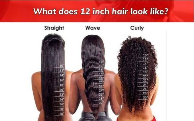 What does 12 inch hair look like? - Hairstyles for 12-Inch Hair