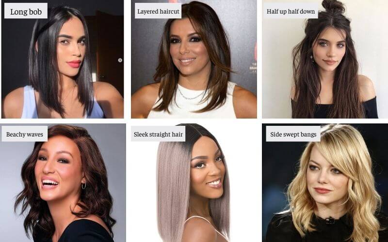 What hairstyles are suitable for 12 inch hair