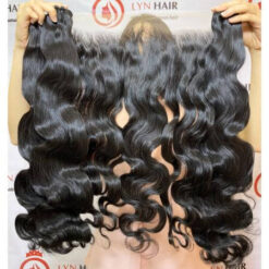 VIetnamese body wave hair bundles with frontal