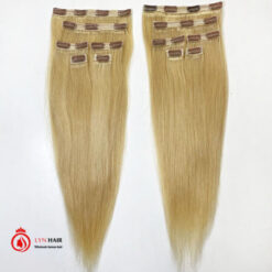 613 blonde hair extensions clip in