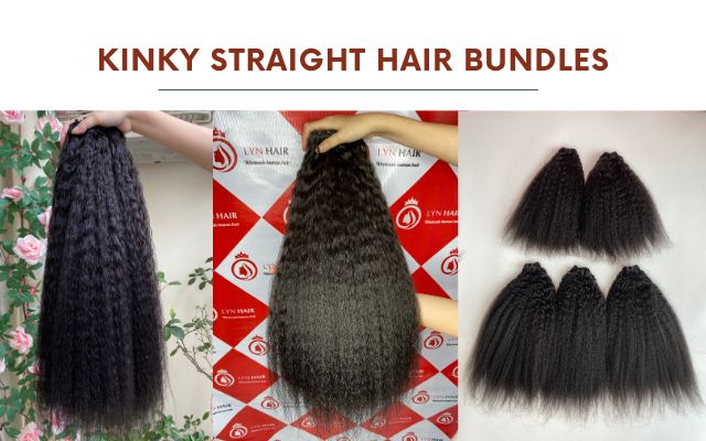 Kinky Straight Hair Bundles