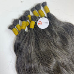 Vietnamese grey bulk hair