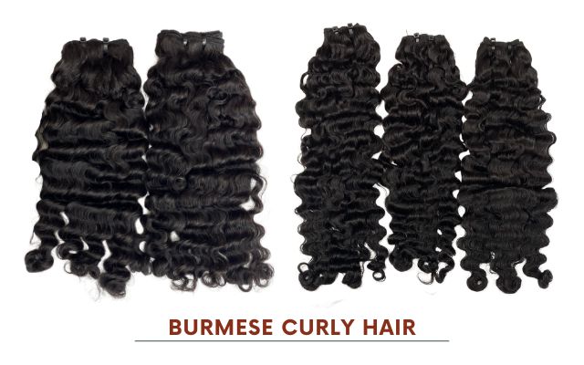 burmese curly bundles