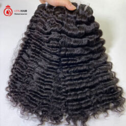 raw burmese curly hair bundles