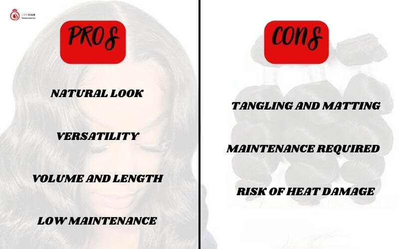 Loose wave weave hair -  Pros and Cons