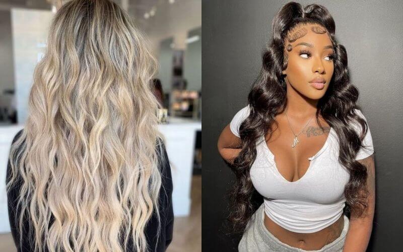 Loose weave hairstyle inspiration