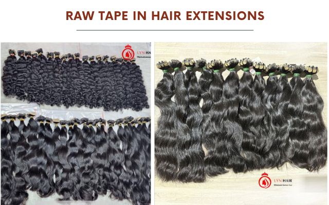 Cambodian Raw Tape In Hair Extensions