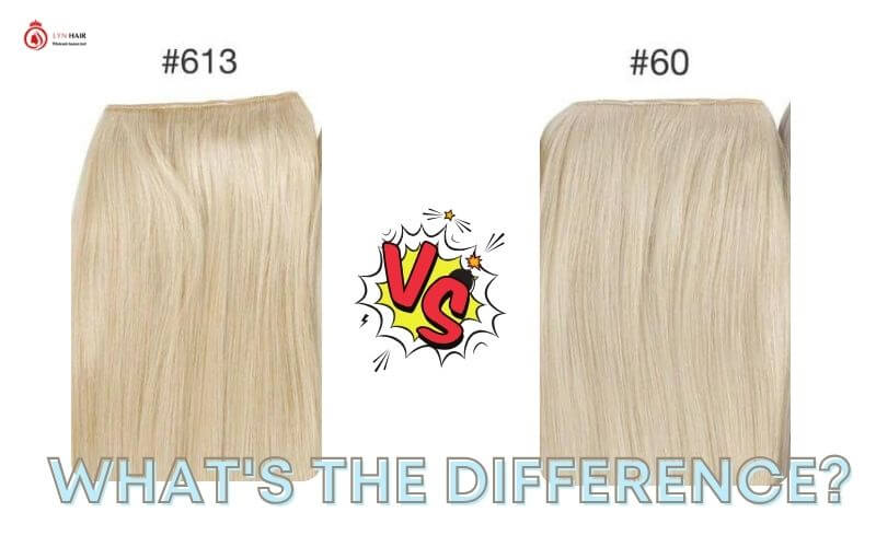 Compare 613 hair color vs. 60_ What's the Difference