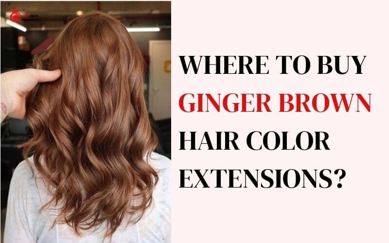 Where to buy Ginger Brown Hair Color extensions