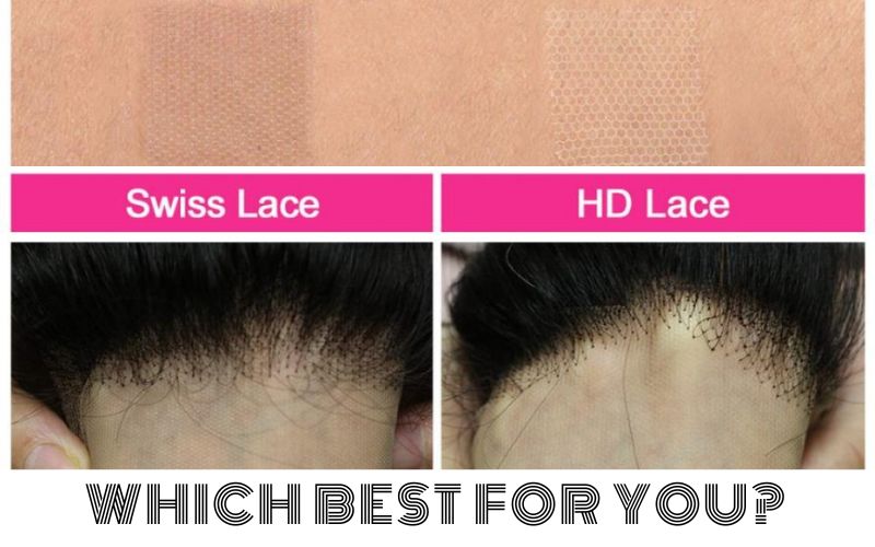 Difference Between swiss lace vs hd lace - Which Best For You