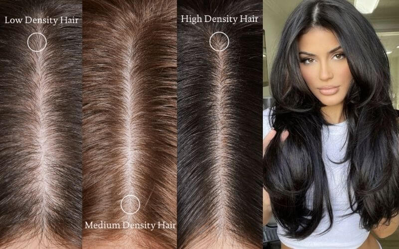 Hair Density VS Hair Thickness