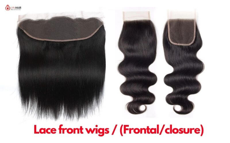Lace front wigs _ (Frontal_closure)