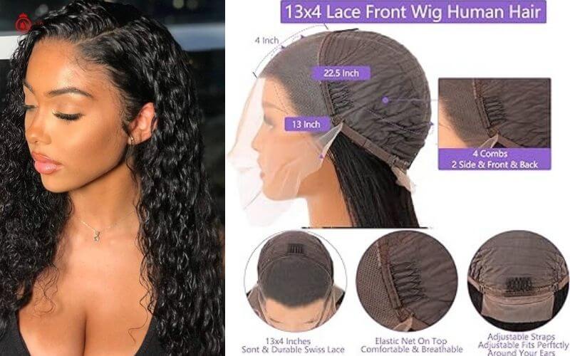 What is a 13x4 lace front wigs