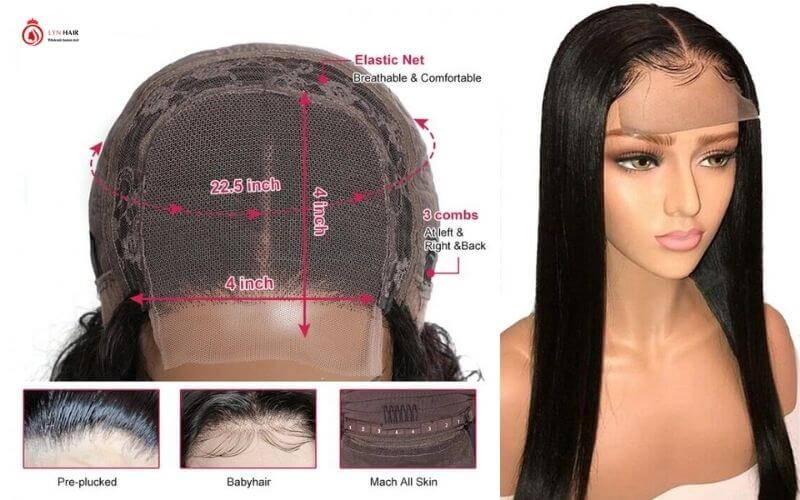 What is a 4x4 lace closure wig