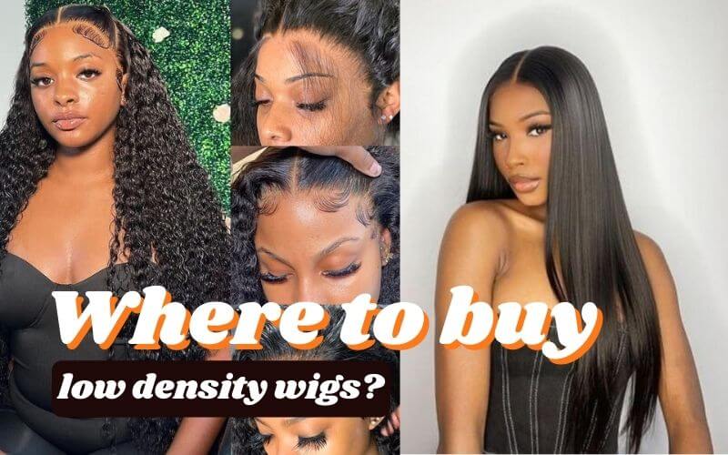 Where to buy low density wigs