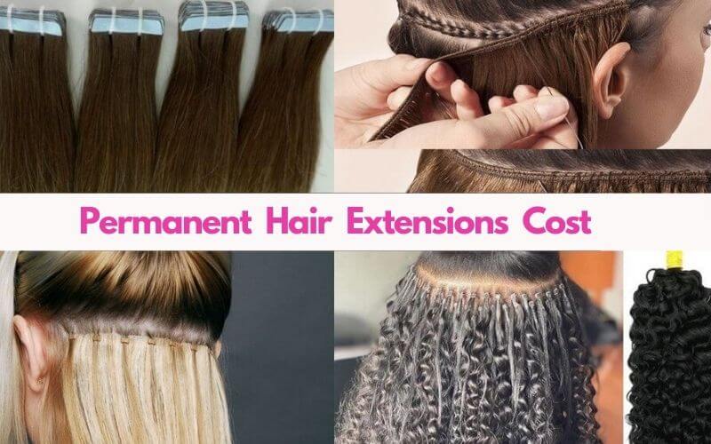 How much are permanent hair extensions
