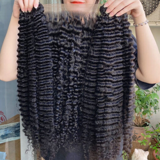 Wholesale Vietnamese Hair Bundles Package Burmese curl 20 Pieces