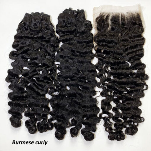 Wholesale hair bundles bulk p15 - Burmese curl
