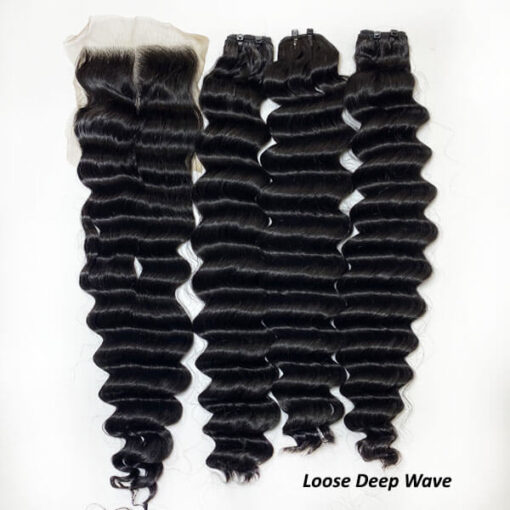 Wholesale hair bundles bulk p15 - Lose deep wave
