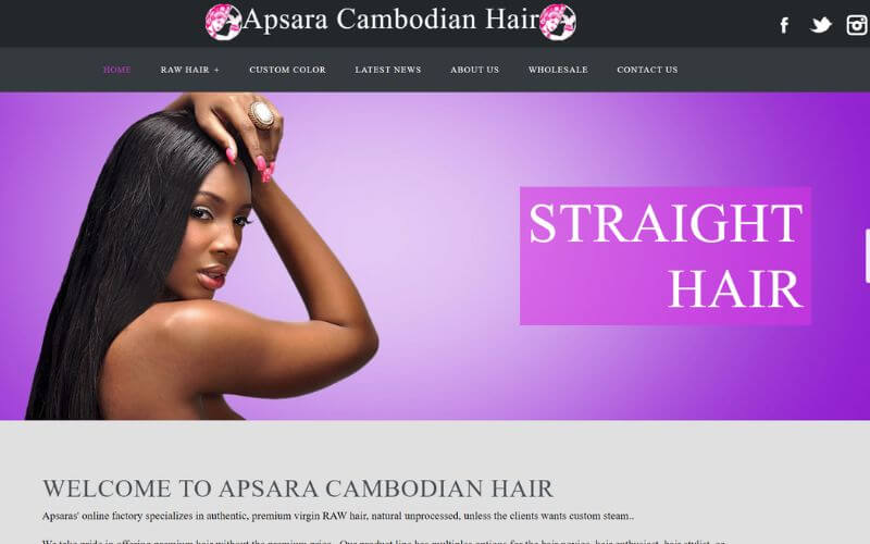 Apsara hair - One of the best raw cambodian hair vendors