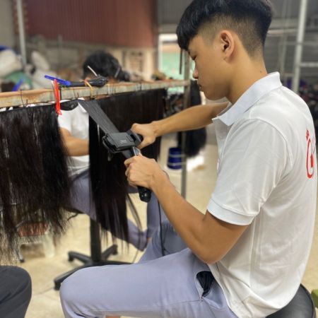 Wholesale human hair factory in Vietnam