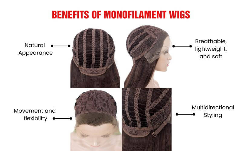 Benefits of Monofilament Wigs