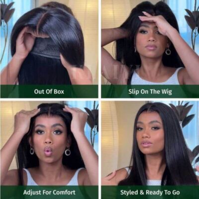 Glueless Wig Install - Apply the Wig