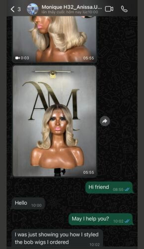 Customer review of Lyn Hair Vietnamese hair quality