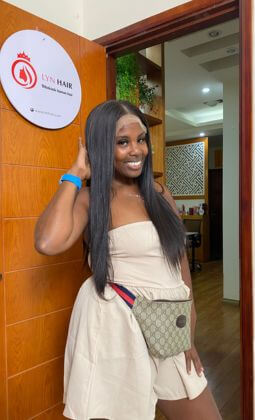 Overseas buyers visiting Lyn Hair factory to inspect Vietnamese hair quality