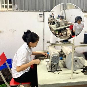 SEWN IN WEFT
