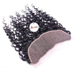 Deep Curly 13x4 Lace Frontal Vietnamese Human Hair Back View