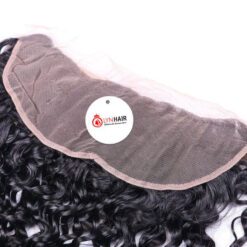 Deep Curly 13x4 Lace Frontal Vietnamese Human Hair Lace Detail
