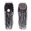 Deep Curly 6x6 Lace Closure Vietnamese Human Hair Front Back