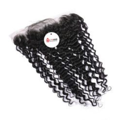 Deep Wave 13x4 Lace Frontal Vietnamese Human Hair Back View