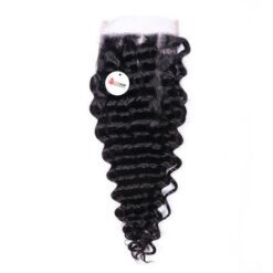 Deep Wave 6x6 Lace Closure Vietnamese Human Hair Front