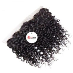 Kinky Curl 13x4 Lace Frontal Vietnamese Human Hair Back View